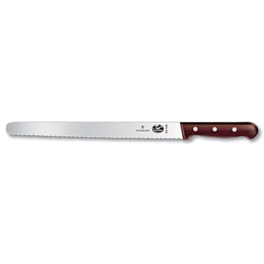 Victorinox 40146 Serrated 12" Slicing Knife with Wood Handle