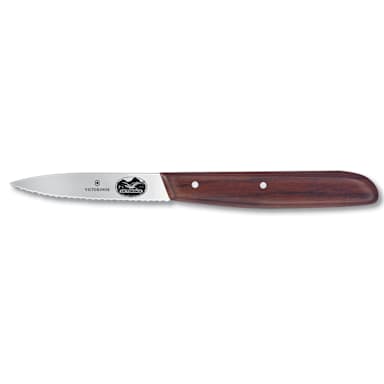 Victorinox 40000 Serrated 3.25" Paring Knife with Wood Handle