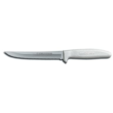 Dexter Russell S156SC-PCP Sani-Safe Scalloped 6" Utility Knife