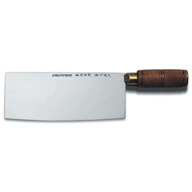 Dexter Russell 8915 Traditional Walnut Handle 8 In Chinese Chefs Knife