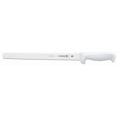 MundialĀ® W5627-12E White Serrated Edge 12" Utility Slicer Knife