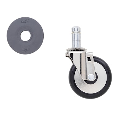 Metro 4LD Super Erecta 4" Resilient Tread Swivel Stem Caster