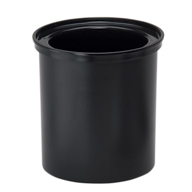 Cambro CFR18110 ColdFest Black Round 2 Qt. Crock