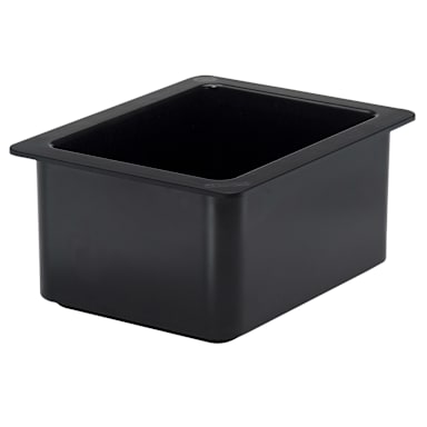 Cambro 26CF110 ColdFest Black Half Size x 6" D Cold Food Pan