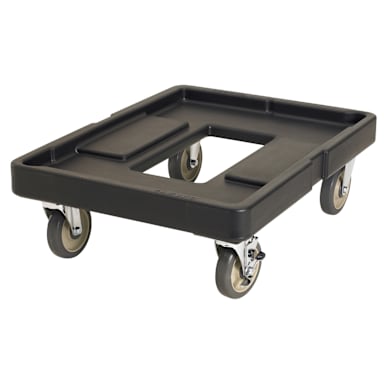 Cambro CD400110 Camdollies Black 300 Lb. Dolly for Camcarriers
