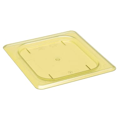 Cambro 60HPC150 H-Pan Amber 1/6 Size Flat Food Pan Cover w/o Handle