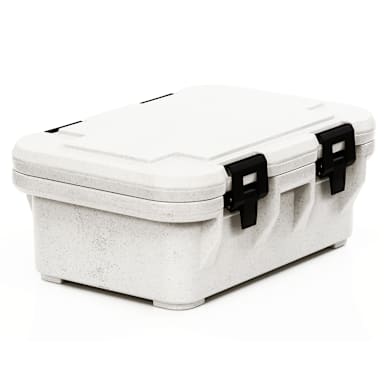 Cambro UPCS160480 S-Series Speckled Gray Ultra Pan Food Pan Carrier