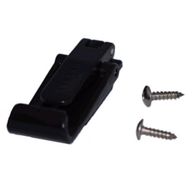 Cambro 60264 Small 2-Hole Plastic Latch w/ 2 Screws for Camcarriers