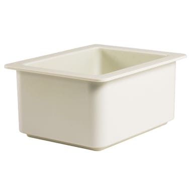 Cambro 26CF148 ColdFest White Half Size 6" H Cold Food Pan
