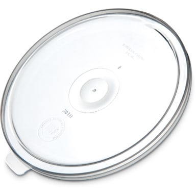 Carlisle 31130 Clear Lid for 0.6/1.2 Qt. Classic Crocks - Dozen