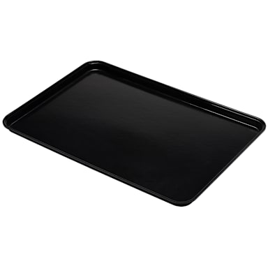 Cambro 1826MT110 Black 17-13/16" x 25-11/16" Market Display Tray
