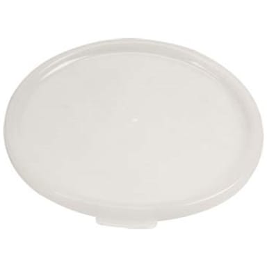 Cambro CPL27148 White Lid for CP15 & CP27 Round Crocks