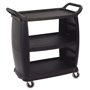 Carlisle CC203603 Black Bussing and Transport Cart