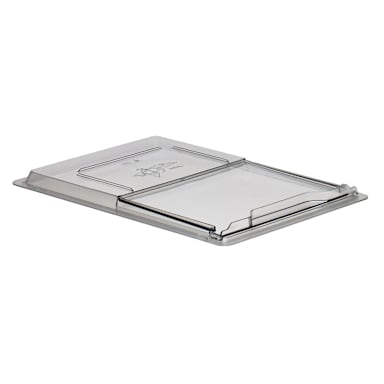 Cambro 1826SCCW135 Camwear Clear Full-Size SlidingLid Food Box Cover