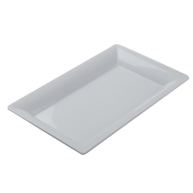 American Metalcraft MEL21 Endurance 21" White Melamine Platter