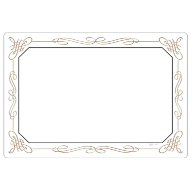 Dinex® Filigree Linen Embossed Cover for 15" x 20" Tray