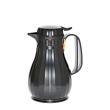 Service Ideas ECO13BL Eco-Serv Black 44 Oz. Insulated Server