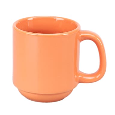 Vertex® SM-TO Vista 10 Oz Stackable Tangerine Summit Mug