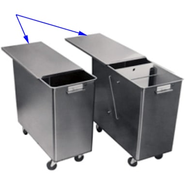 Baxter INGBIN-LIDRPL Replacement Lid For All Ingredient Bins