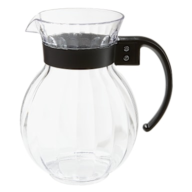 G.E.T. P-4072-PC-CL Tahiti Clear Poly 72 Oz. Pitcher - Dozen