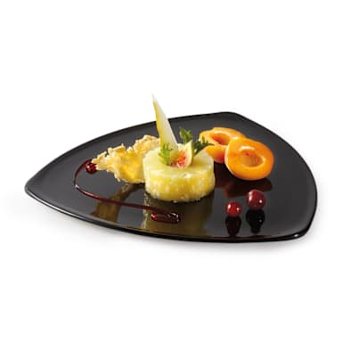 G.E.T. TP-12-BK Black Elegance 12" Plate
