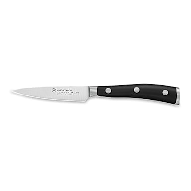 Wusthof 4086-7/09 Classic Ikon Carbon S/S 3-1/2" Paring Knife