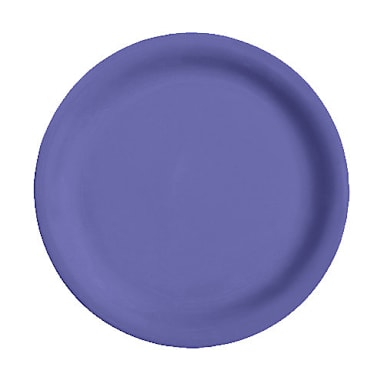 G.E.T. NP-9-PB Diamond Mardi Gras Peacock Blue 9" Plate