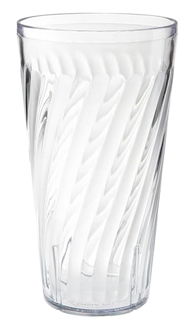 G.E.T. 2232-1-CL Tahiti Clear SAN Plastic 32 Oz Tumbler - Dozen