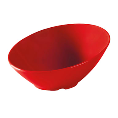 G.E.T. B-790-RSP Red Sensation Melamine 1.9 Qt. Cascading Bowl
