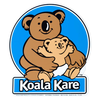 Koala Kare 825 Replacement Label for Horizontal Changing Station