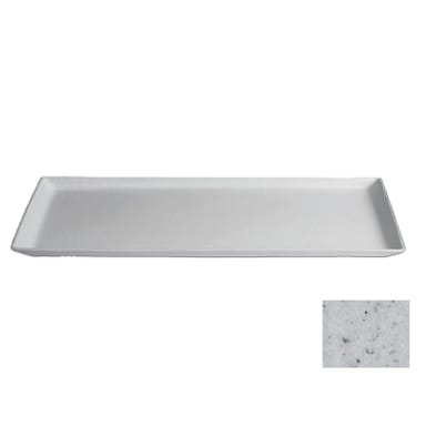 Bugambilia Small Gourmet Platter, Marble White
