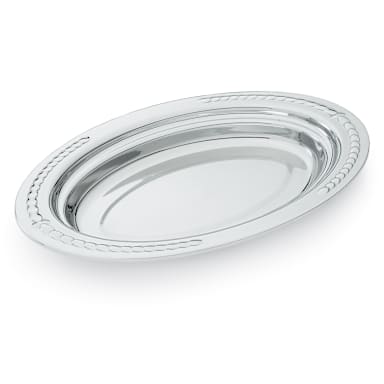 Vollrath 8231320 Miramar 6.4 Quart Oval Polished S/S Decorative Pan