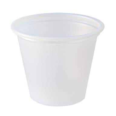 Fabri-Kal 9505192 Translucent 1 Ounce Plastic Portion Cup - 2500 / CS