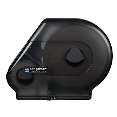 San Jamar R6500TBK Black Pearl Quantum Jumbo Bath Tissue Dispenser