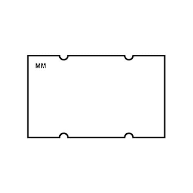 DayMark 110473 MoveMark Blank White Label For DM-5 Gun - 6000 / PK