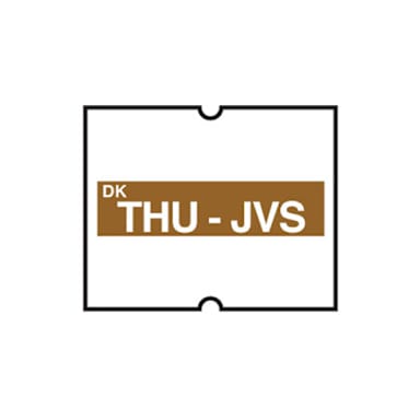 DayMark 1104824 2-Line Thursday Label For DM-4 Label Gun - 6000 / PK