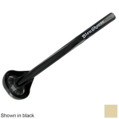 Carlisle 129506 9-1/2" Bleu Cheese Beige Serving Ladle