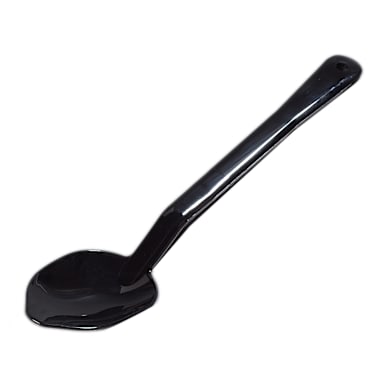 Carlisle 442003 13" Black Solid Serving Spoon