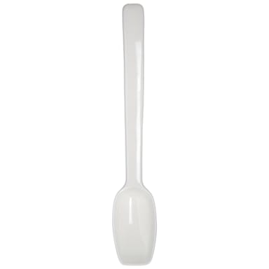 Carlisle 446002 0.5 Oz. White Solid Buffet Spoon