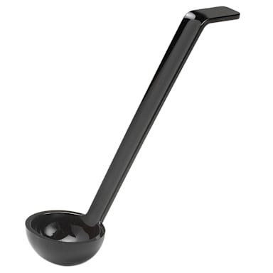 Cambro LD85110 Camwear Black Plain 0.75 Oz. Ladle