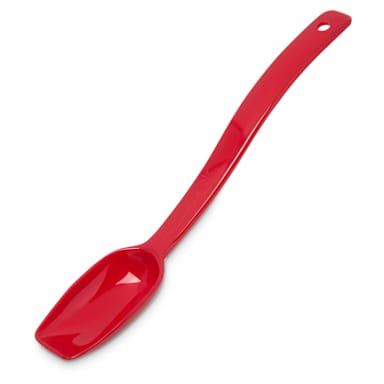 Carlisle 446005 0.5 Oz. Red Solid Buffet Spoon