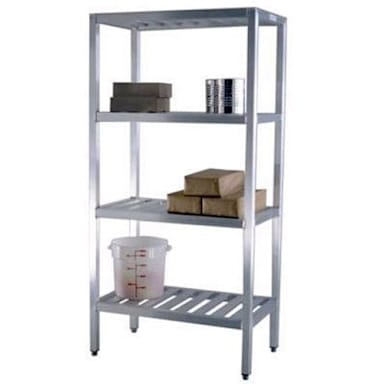 New Age 1068TB Aluminum 72 x 24 x 72" T-Bar Style Shelving Unit