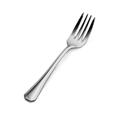 Bon Chef S507 Prism Stainless Steel Salad / Dessert Fork - Dozen