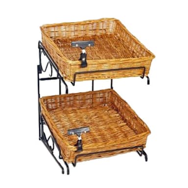 Mobile Merchandisers® K1414C-U/L 2-Tier Counter Display Rack