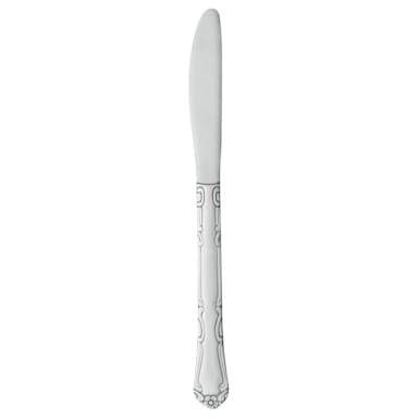 Libbey - Formerly World Tableware 134 5262 Linda Fluted Blade 8.63" Dinner Knife - Dozen