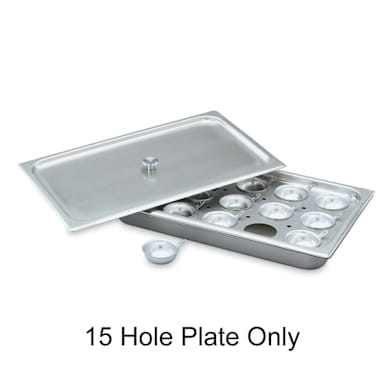 Vollrath 75062 Replacement S/S 15-Hole Plate For 75060 Egg Poacher