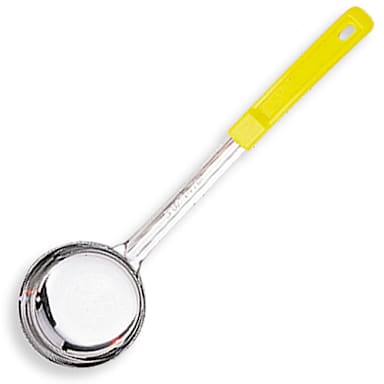 American Metalcraft SPN5 Solid 5 Oz Spooner w/ Yellow Handle