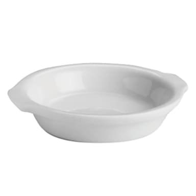 Hall China 514-WH White 16 Oz. Au Gratin / Shirred Egg Dish