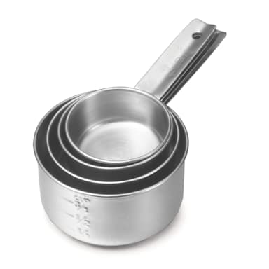 TableCraft 724 S/S 4-Piece Measuring Cup Set