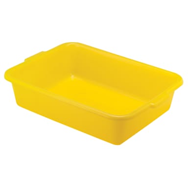 Traex 1521-C08 Yellow 15" x 20" x 5" Bus Box